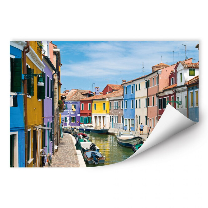 Wallprint Farbenfrohes Venedig