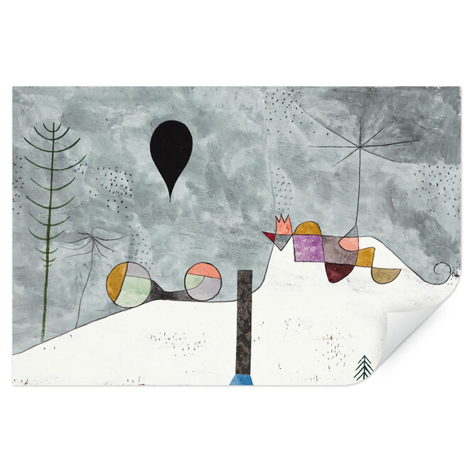 Wallprint Klee - Winterbild
