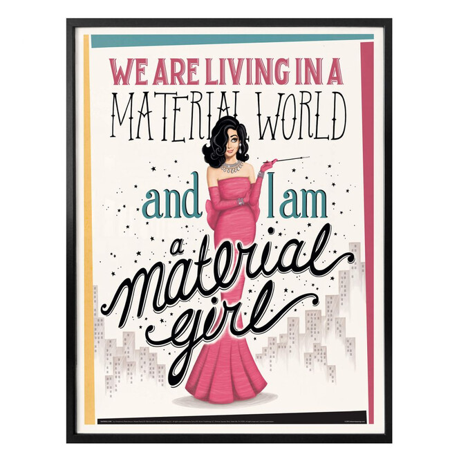 Poster Tohmé - Material Girl