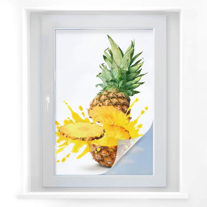 Sichtschutzfolie Splashing Pineapple