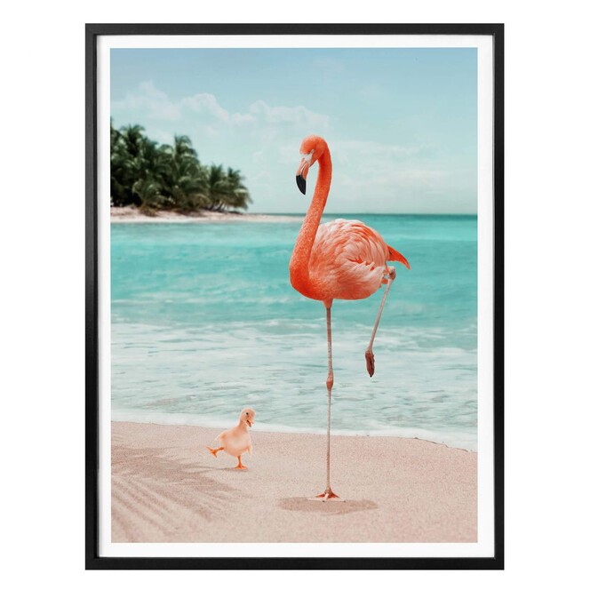 Poster Loose – Wannabe Flamingo