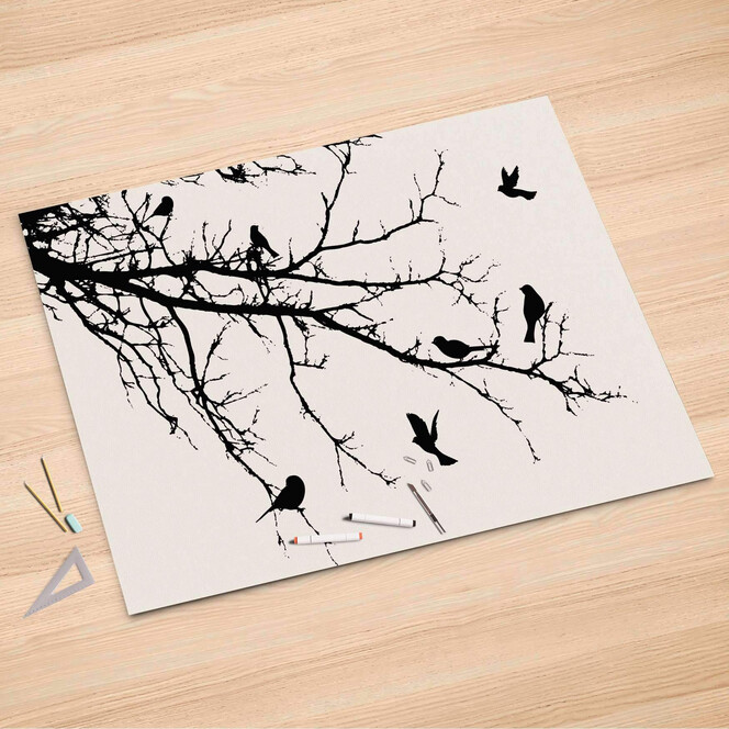 Folienbogen (150x100cm) - Tree and Birds 1- Bild 1