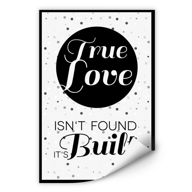 Wallprint True Love