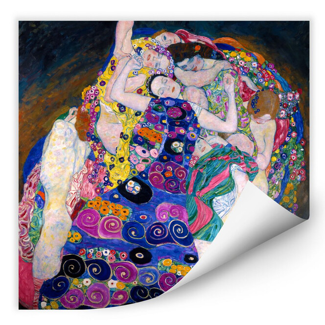 Wallprint Klimt - Die Jungfrau