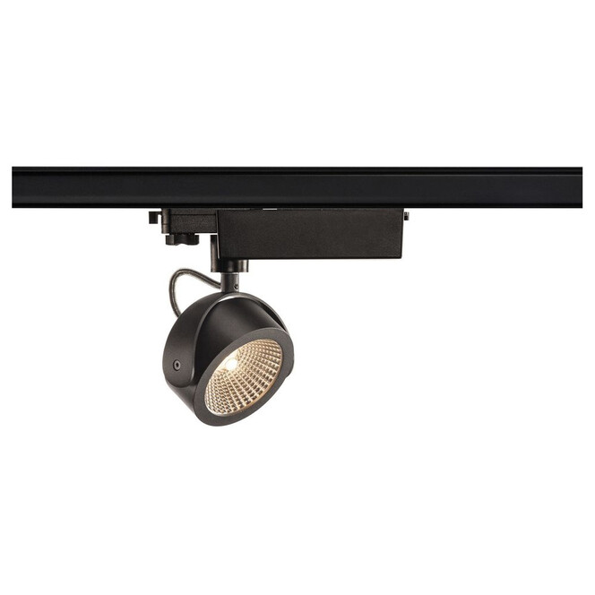 3-Phasen LED Schienenspot Kalu, dimmbar, schwarz, 60° - Bild 1