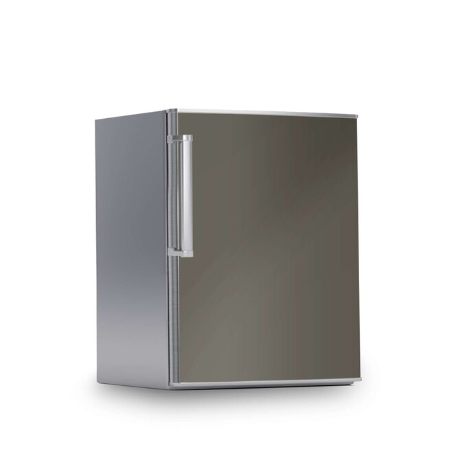 Kühlschrankfolie 60x80cm - Braungrau Dark- Bild 1