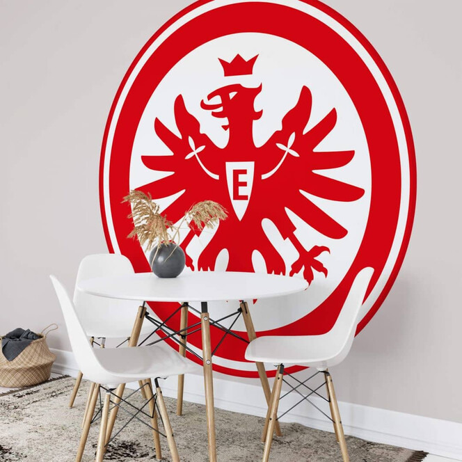 Fototapete Eintracht Frankfurt - Wappen - Rund