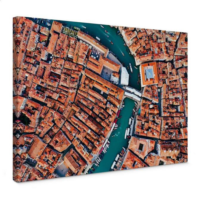 Leinwandbild Colombo - Venedig von oben