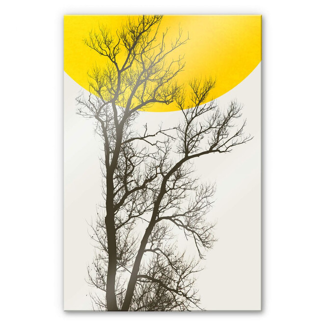 Acrylglasbild Kubistika - Herbst-Erinnerungen