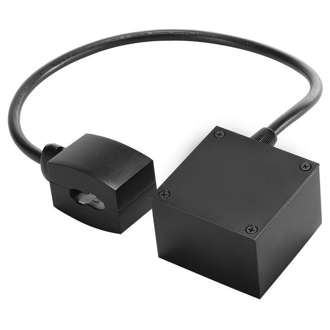 Einspeiser für Easytec II in schwarz, Kabellänge: 400 mm - Bild 1
