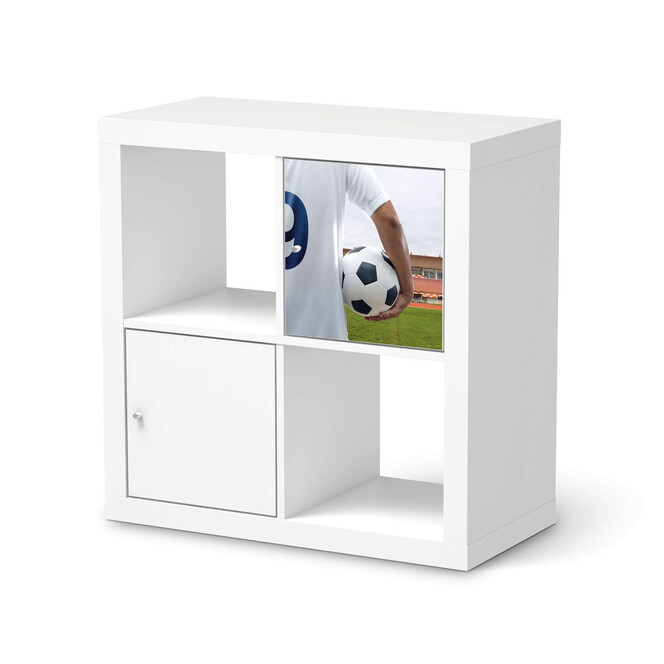 Klebefolie IKEA Expedit Regal Tür einzeln - Footballmania- Bild 1