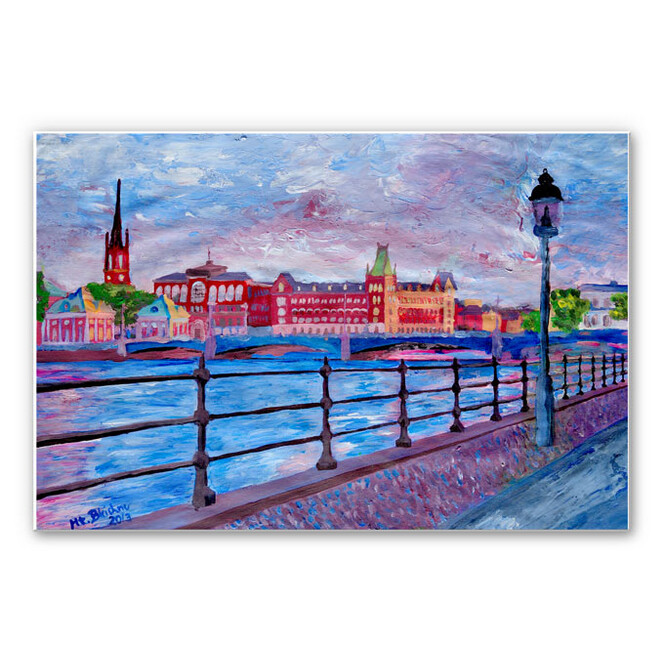 Wandbild Bleichner - Stockholm