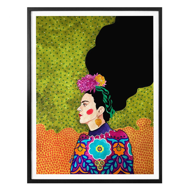 Poster Hülya - Frida im Portrait