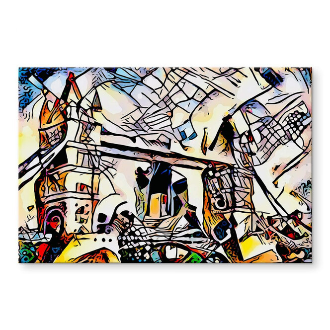 Acrylglasbild Zamart - Kandinsky trifft London