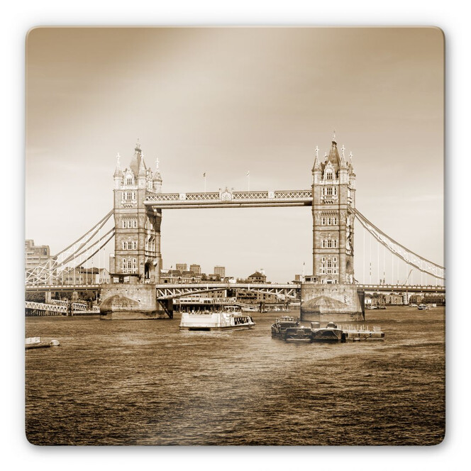 Glasbild Tower Bridge