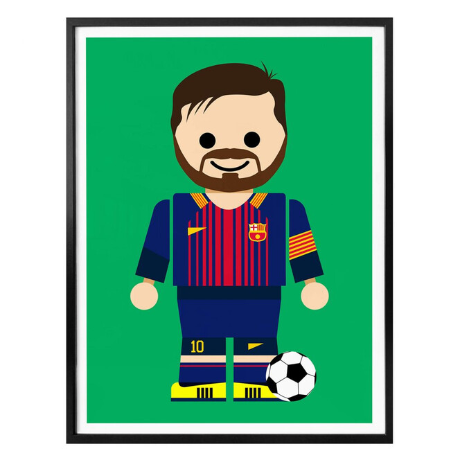 Poster Gomes - Messi Spielzeug