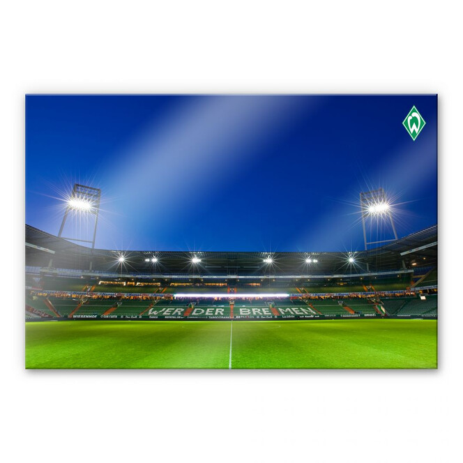 Acrylglasbild Werder Bremen Weserstadion Tribüne