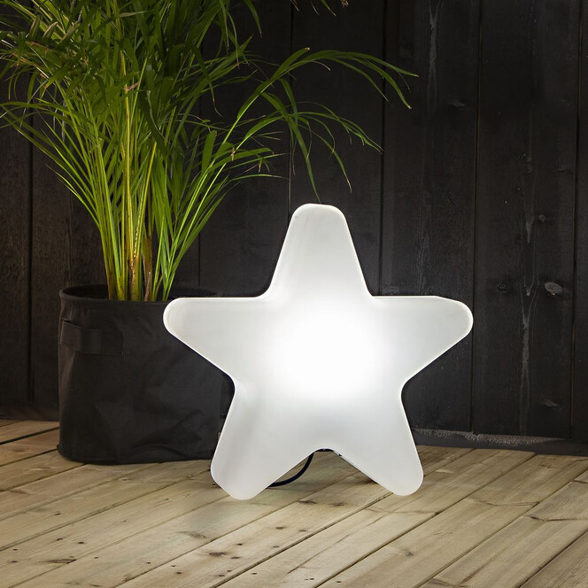 Outdoor Leuchte Gardenlight Stern E27 mit Erdspiess