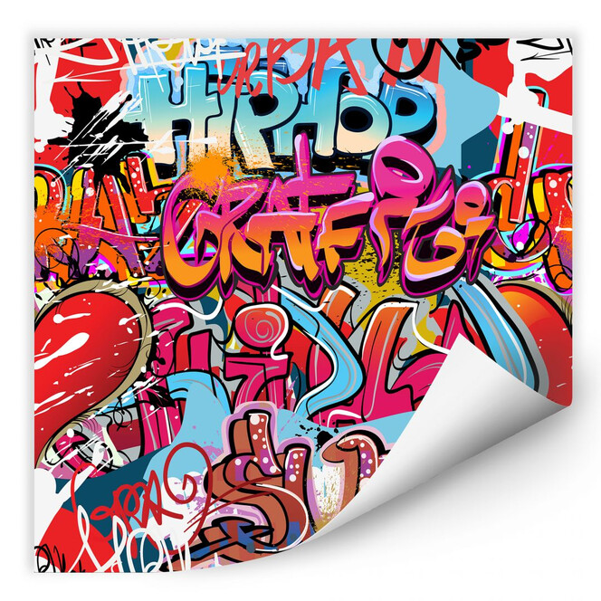 Wallprint Graffiti Hip Hop