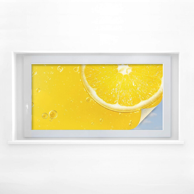 Sichtschutzfolie Lemon Squeezy - Panorama
