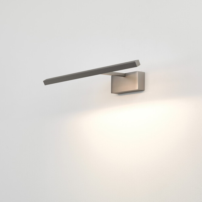 LED Aufbaubilderleuchte Mondrian in Nickel-Matt 6.9W 161lm 400mm - Bild 1