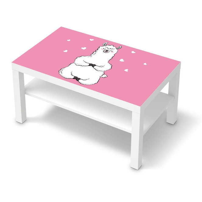 Möbelfolie IKEA Lack Tisch 90x55cm - Dalai Llama- Bild 1