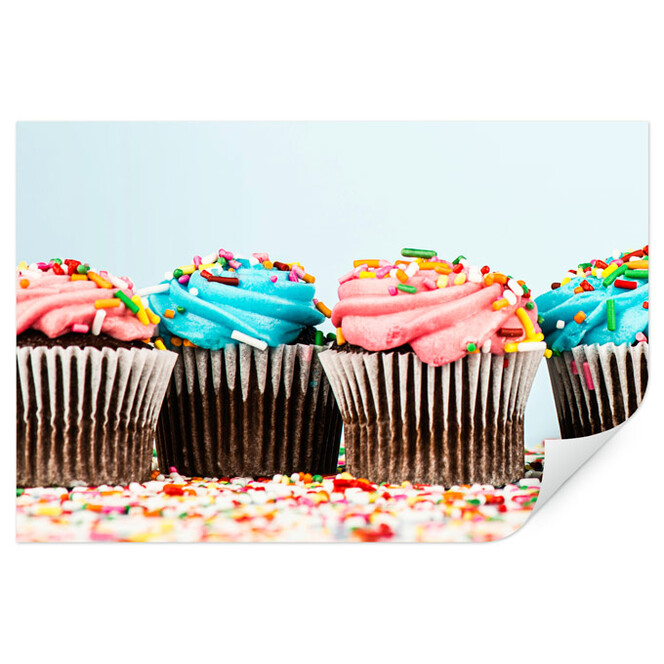 Wallprint Party Cupcakes