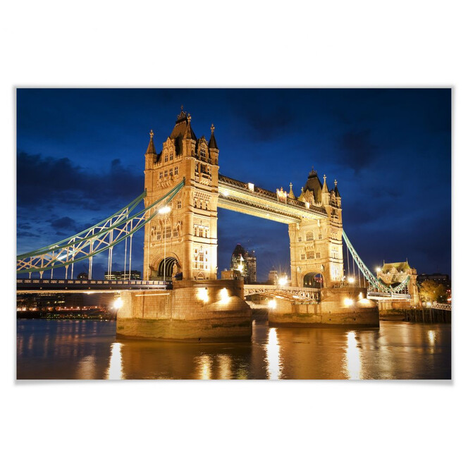 Poster Tower Bridge in London