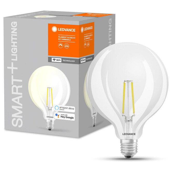SMART& Wlan LED Leuchtmittel G125 5.5W 806lm warmweiss klar