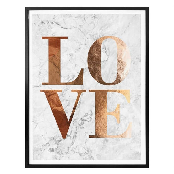 Poster Kupferoptik - Love 01
