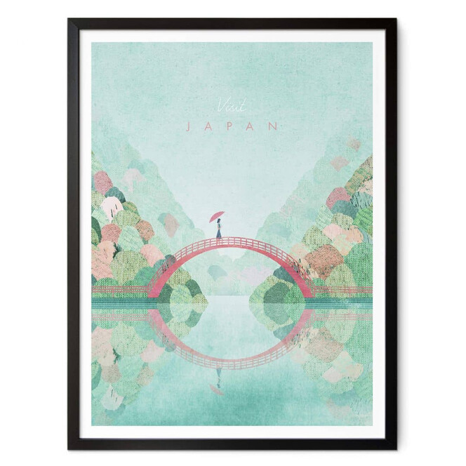Poster Rivers - Japan im Frühjahr