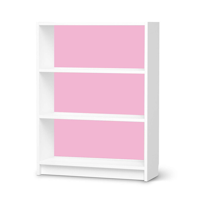 Möbelfolie IKEA Billy Regal 3 Fächer - Pink Light- Bild 1