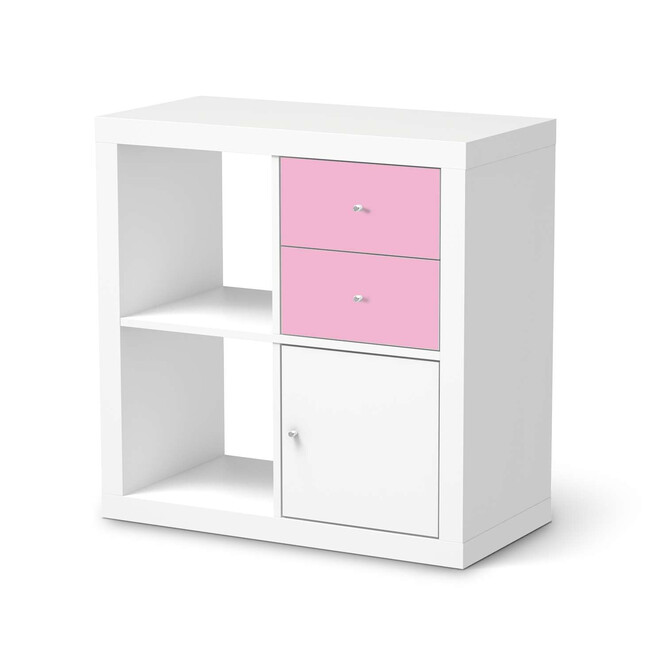Möbelfolie IKEA Kallax Regal Schubladen - Pink Light- Bild 1