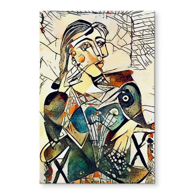 Acrylglasbild Zamart - Hommage an Picasso - Dora