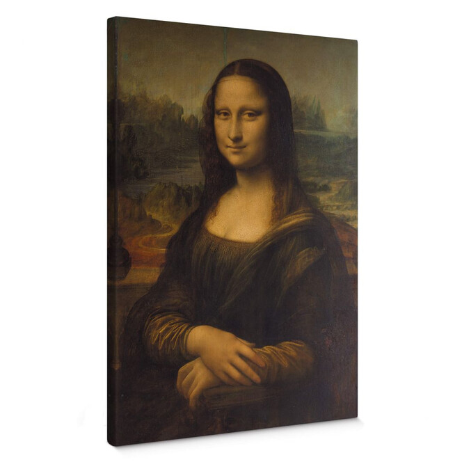 Leinwandbild da Vinci - Mona Lisa