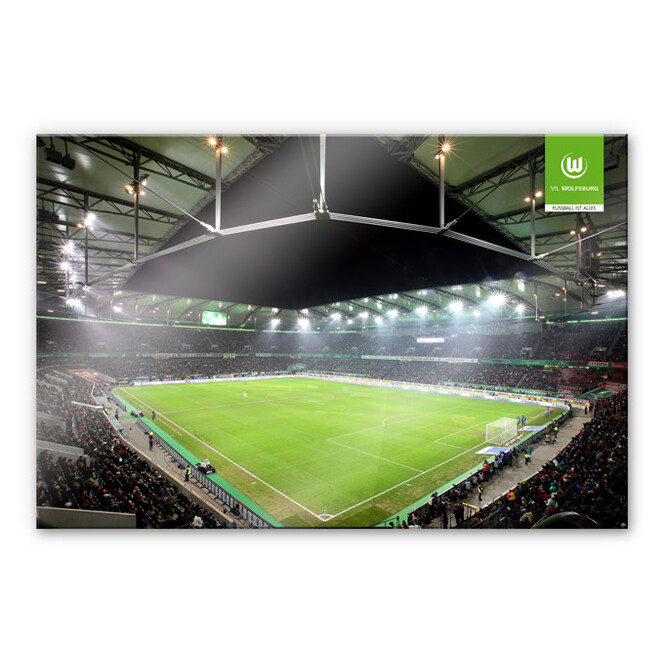 Acrylglasbild VfL Wolfsburg Volkswagen Arena