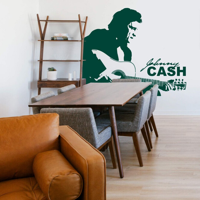 Wandtattoo Johnny Cash