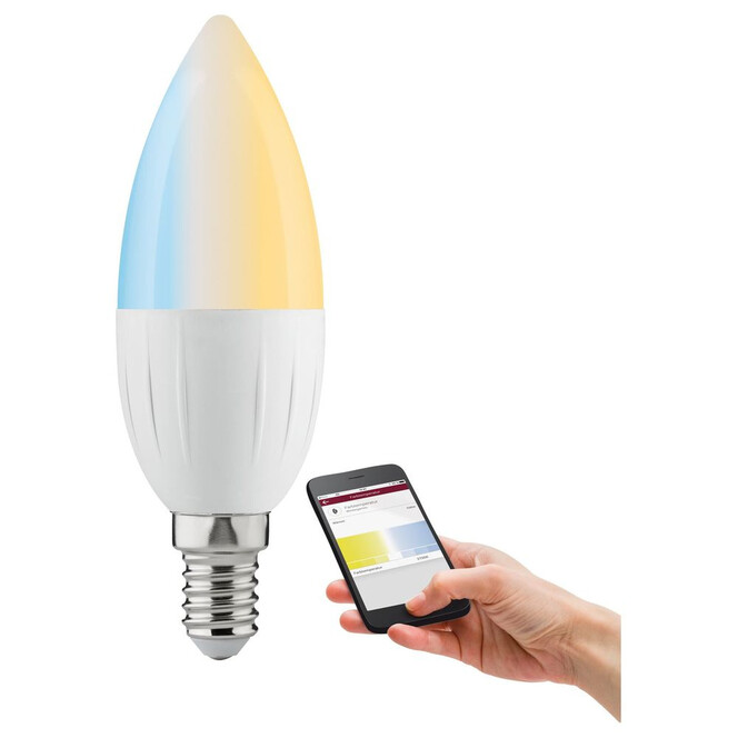 Paulmann Home Zigbee LED Kerze Candela 4.5W E14 Tunable White dimmbar 350lm - Bild 1
