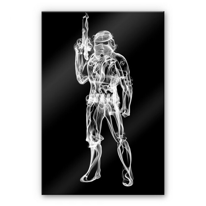 Acrylglasbild Mielu - Stormtrooper