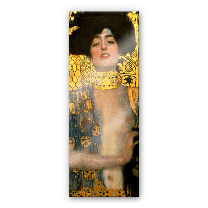 Acrylglasbild Klimt - Judith mit dem Haupt des Holofernes