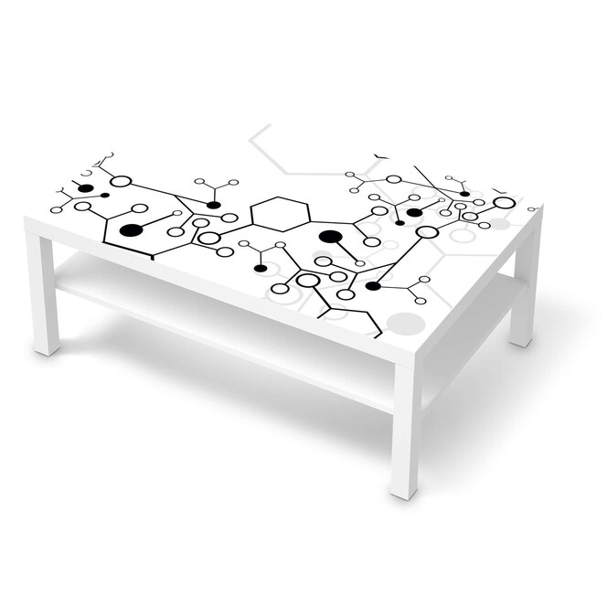 Klebefolie IKEA Lack Tisch 118x78cm - Atomic 1- Bild 1