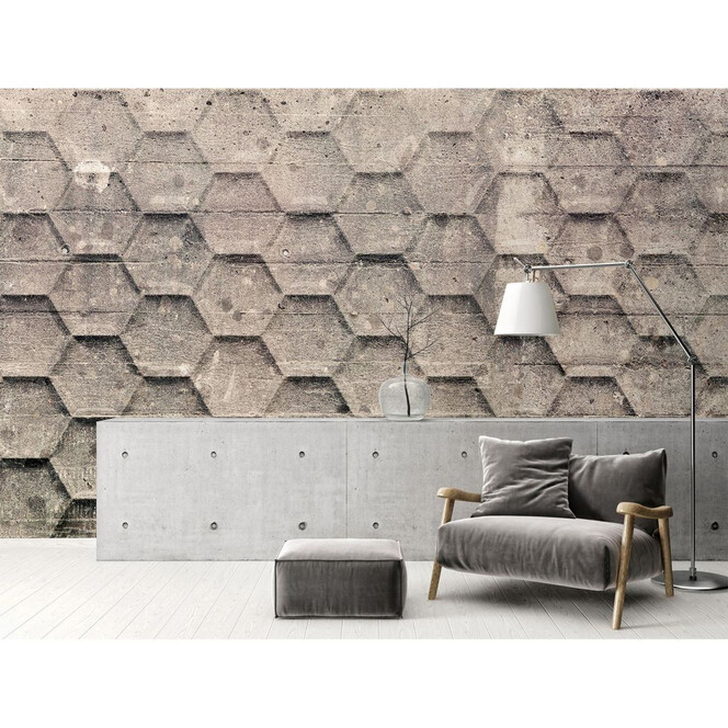 Architects Paper Fototapete Atelier 47 Honeycomb in 3D Optik - Bild 1
