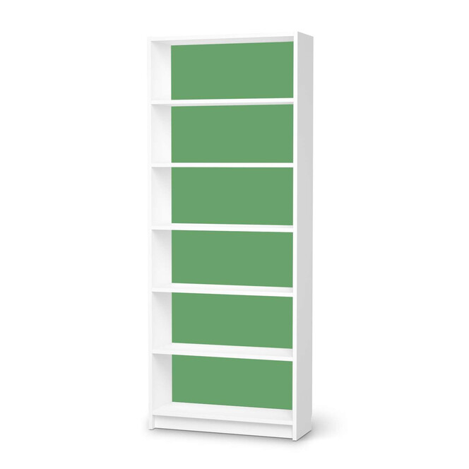 Klebefolie IKEA Billy Regal 6 Fächer - Grün Light- Bild 1
