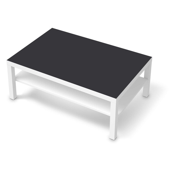Klebefolie IKEA Lack Tisch 118x78cm - Grau Dark- Bild 1