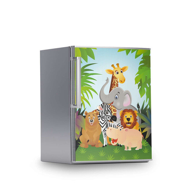 Kühlschrankfolie 60x80cm - Wild Animals- Bild 1
