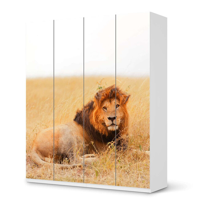 Möbelfolie IKEA Pax Schrank 236cm Höhe - 4 Türen - Lion King- Bild 1