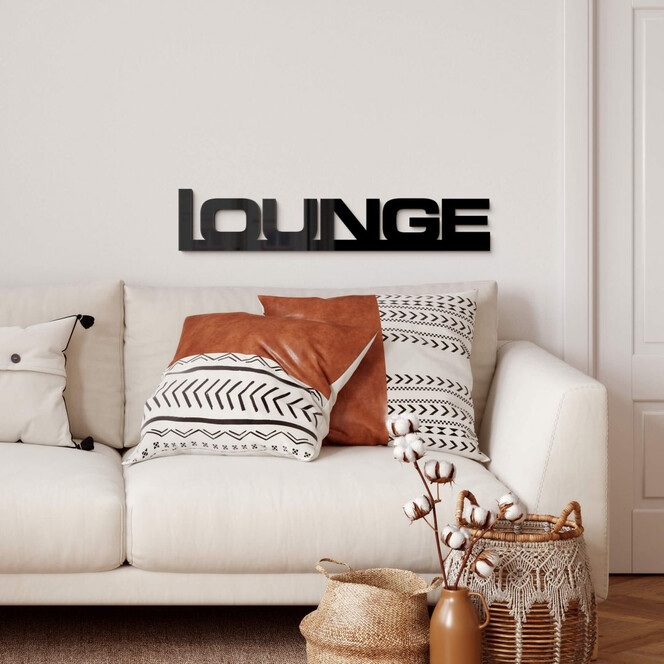 Acrylglas Buchstaben Lounge - Bild 1