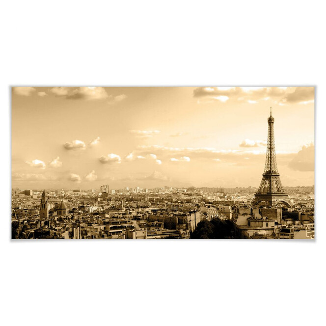 Poster Paris Skyline - Panorama