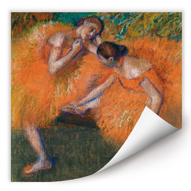 Wallprint Degas - Zwei Tänzerinnen