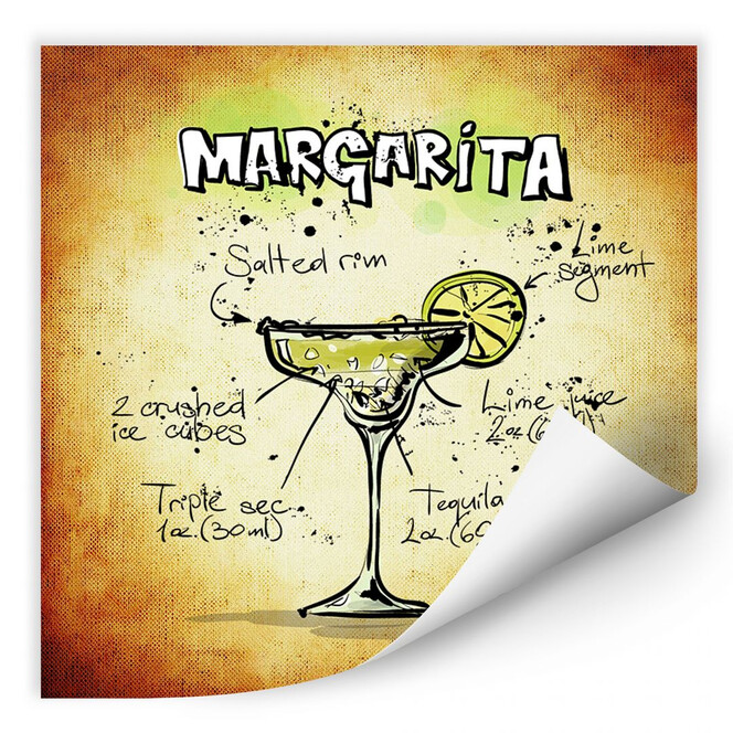 Wallprint Margarita - Rezept